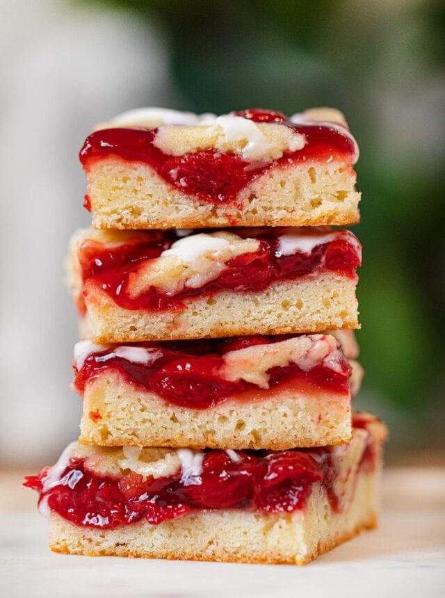 Cherry Bars in stack