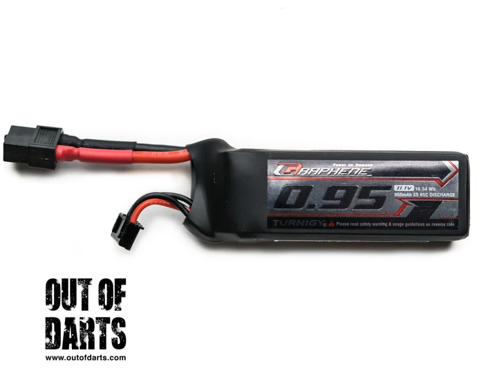 Graphene 3s 950mAh 65c LiPO pack (XT-60) OOD Exclusive